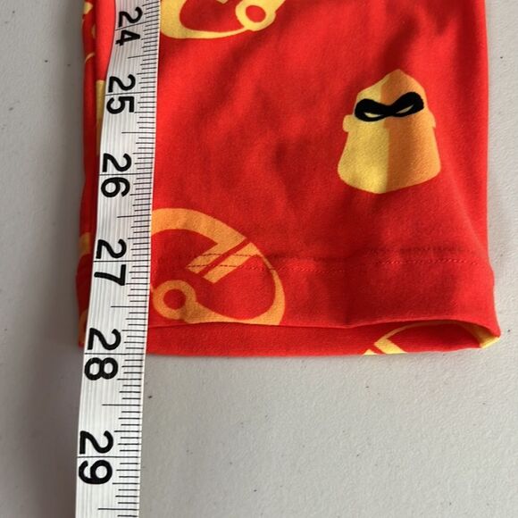 LuLaRoe Disney Incredibles Leggings Orange Size TC2 Fits 20-26 - Picture 7 of 8